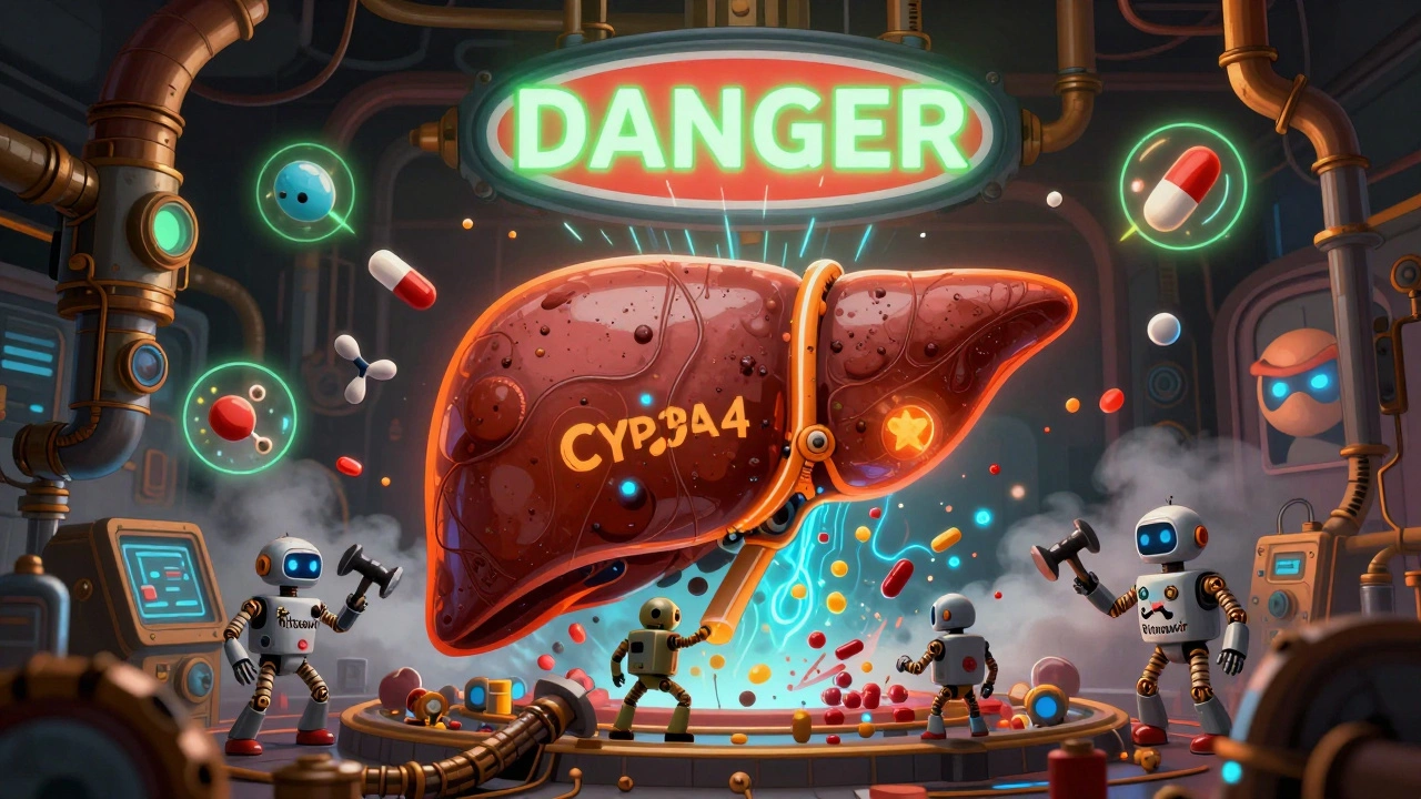 Lopinavir/Ritonavir Boosting: How CYP3A4 Interactions Impact Real-World Treatment