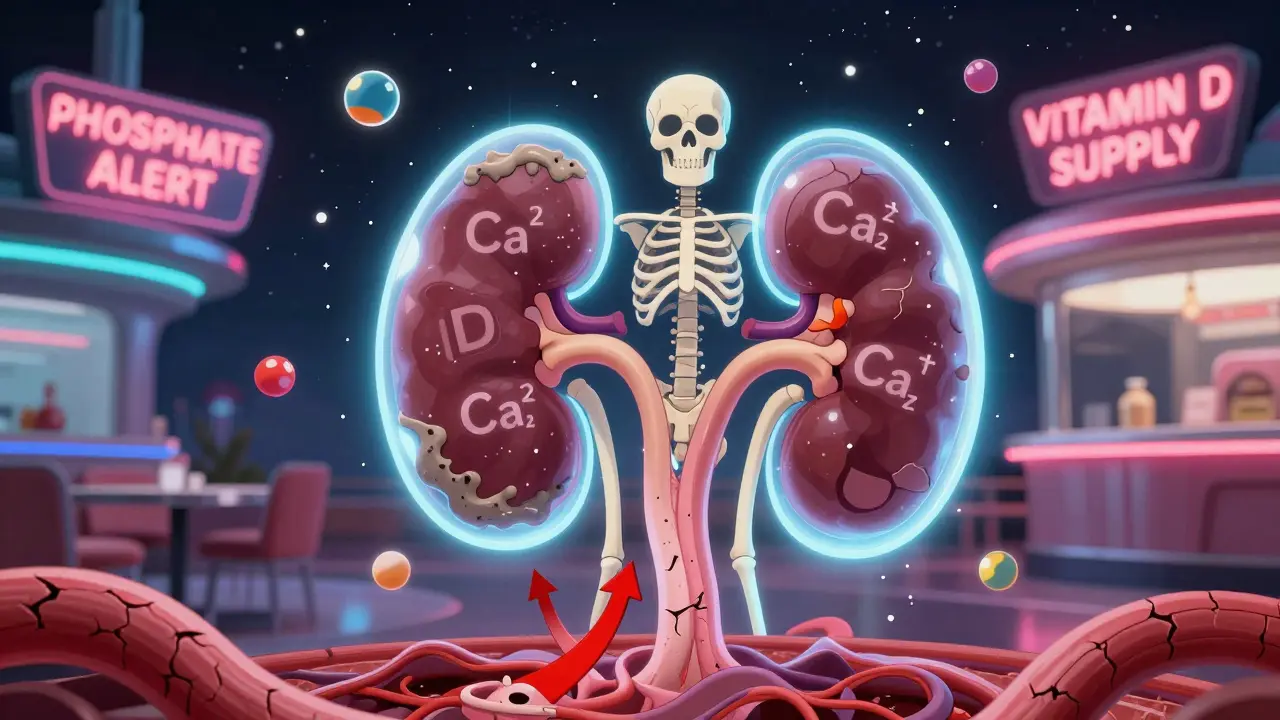Mineral Bone Disorder in CKD: Understanding Calcium, PTH, and Vitamin D