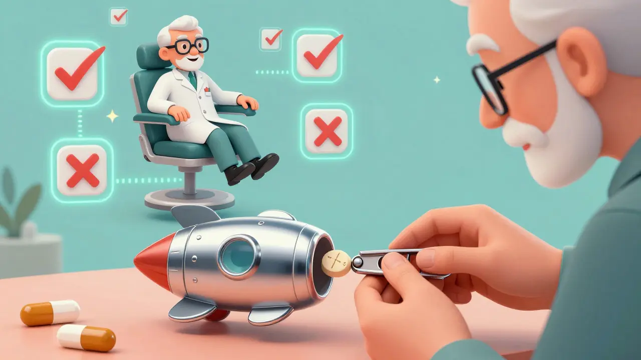 Crushing Tablets and Splitting Pills: What’s Safe and What’s Not